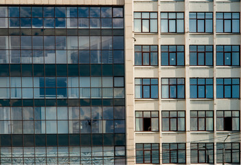 Modern building facade