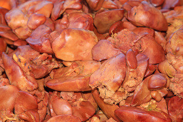 chinese Characteristics food -- cooked chicken liver
