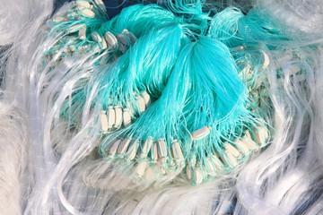 Fishing nets and float