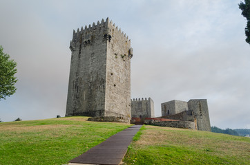 Fototapeta na wymiar Castillo de Montalegre, Terras de Barroso. Distrito de Vila Real. Portugal.