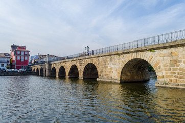 Puente romano de Chaves, Tras-os-Montes. Portugal.
