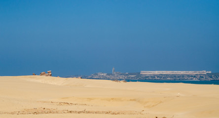 Beach and Essaouira