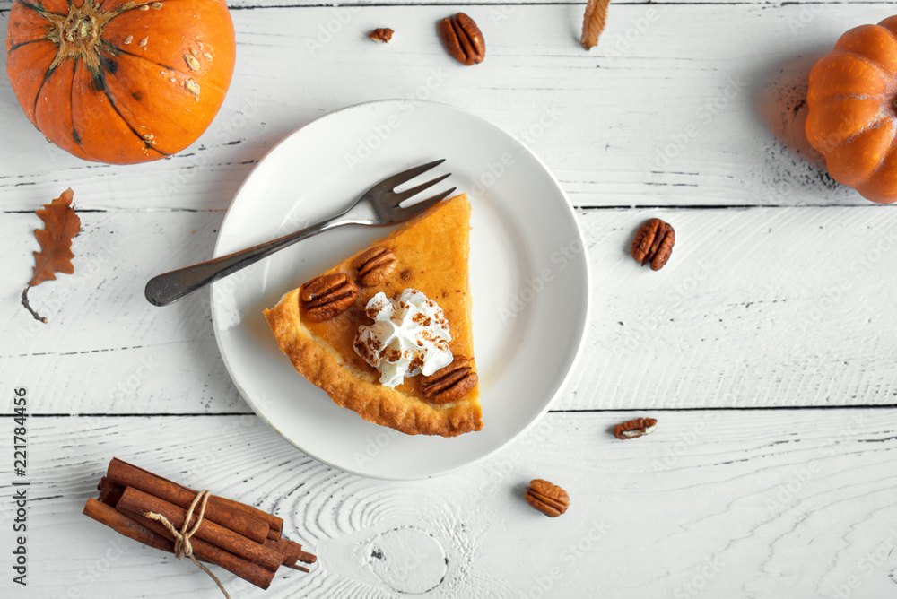 Canvas Prints pumpkin pie