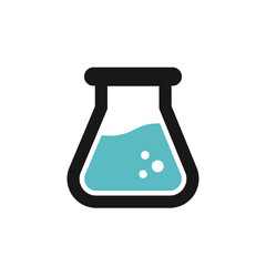Test tube icon vector illustration