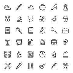 Flat icon set