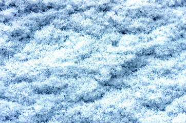 Beautiful fresh snow pattern in minimalistic style