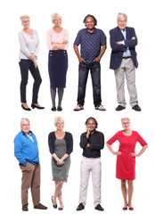 Group of old people