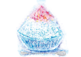 かき氷　シャーベット