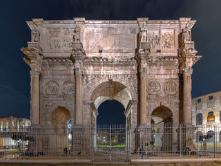 Fototapeta premium Arch of Constantine - Rome, Italy