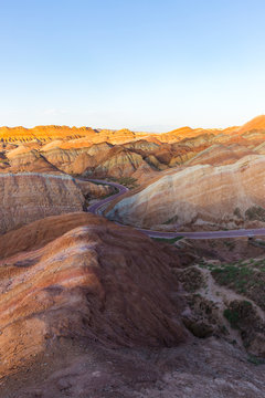 China Zhangye Danxia Geological Park