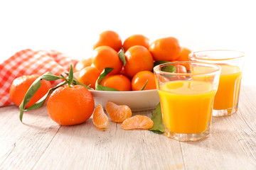 orange juice, studio shot