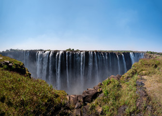 Victoria Falls on the Zimbabwe side