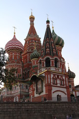 Fototapeta na wymiar The Cathedral Of The Intercession Of The Blessed Virgin Mary (St. Basil's Cathedral)