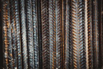 rusty armature, stylish building background