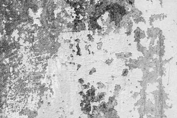 Wall fragment with scratches and cracks. It can be used as a background
