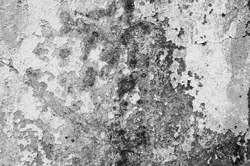 Wall fragment with scratches and cracks. It can be used as a background