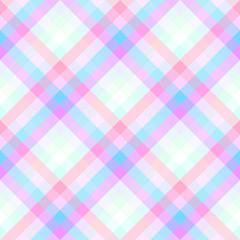 Raster seamless geometric pattern diagonal colorful stripes modern colors in pastel colors