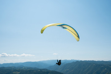 Gleitschirm, Berge, Paraglider