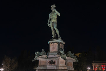 Fototapeta na wymiar Michelangelo Park - Florence, Italy
