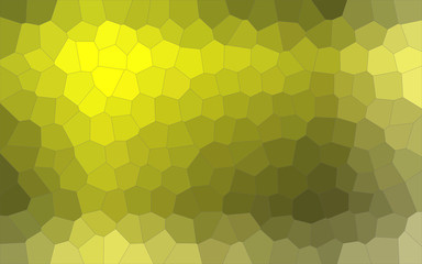 Fototapeta na wymiar Illustration of lemon yellow and green Middle size hexagon background.