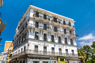 French colonial building in Oran, a major city in Algeria