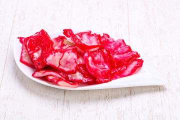 Traditional fermented cabbage