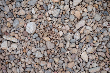 Stone background of a gray and brown color