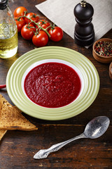 Italian gazpacho soup