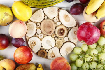 ripe fruit background