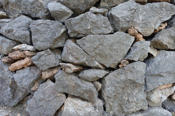 Stone background of a gray and brown color