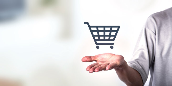 internet shopping concept