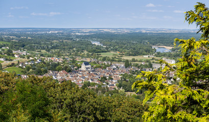 Fototapeta na wymiar Saint-Satur at Loire