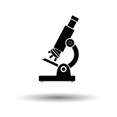 School microscope icon