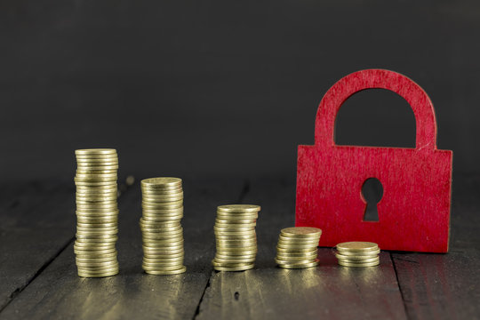 Money and Lock , Money Concept