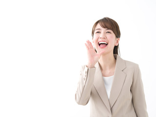 応援・ビジネスウーマン