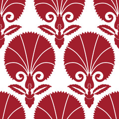 Ottoman carnation textile design