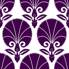 Ottoman carnation textile design