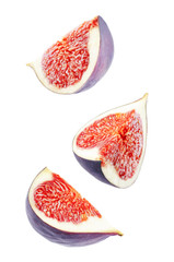 Fresh flying Figs fruits