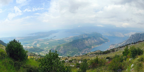 Fototapeta premium Boko kotorska bay in Montenegro
