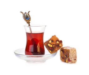 Turkish delight and tea