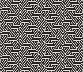 Vector seamless pattern. Modern stylish abstract texture. Repeating geometric tiles