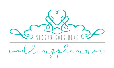 Weddingplanner Wedding Vector Logo Design