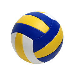 Fototapeta premium Volleyball ball isolated on white