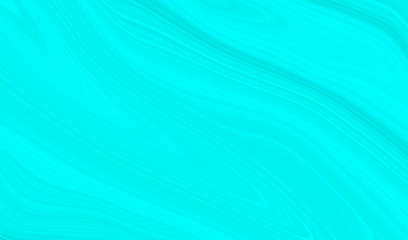 A wave pattern of white and blue. The background is turquoise with streaks and curved lines.
