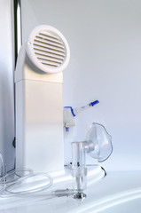 Medical equipment. The compressor nebulizer