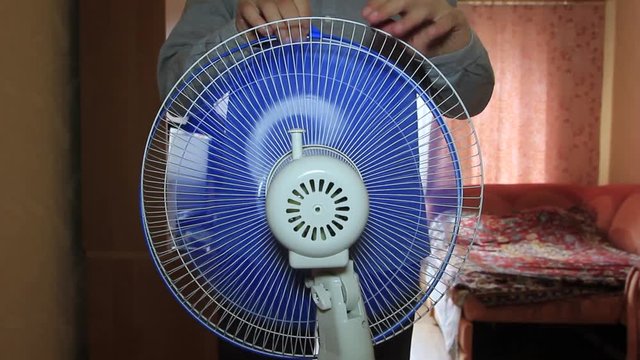 repair electric fan at home