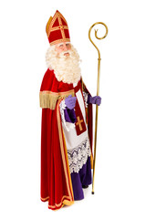 Saint Nicholas full length portrait