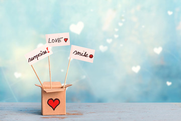 Überraschung im Karton