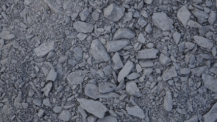 Grey Stone Gravel Ground Texture Background