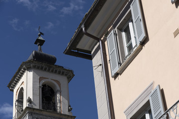 Fototapeta na wymiar Santa Maria Maggiore, historic town in Val Vigezzo, italy